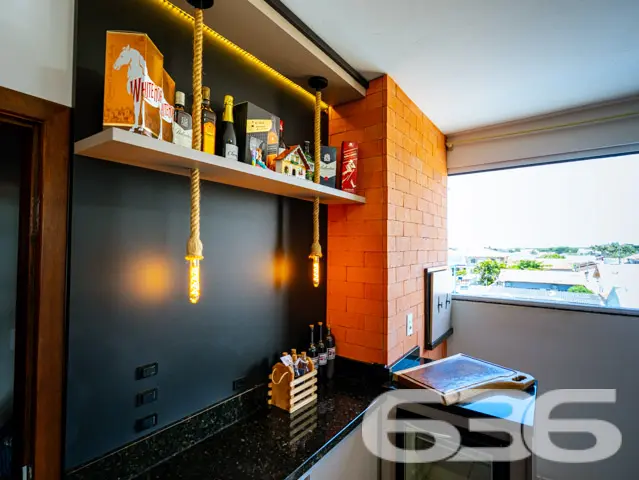 Apartamento em Balneário Barra do Sul, SC, que ofe