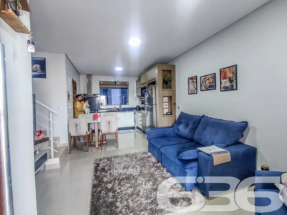 SOBRADO COM SUÍTE + 2 QUARTOS NO BAIRRO COSTA E SI