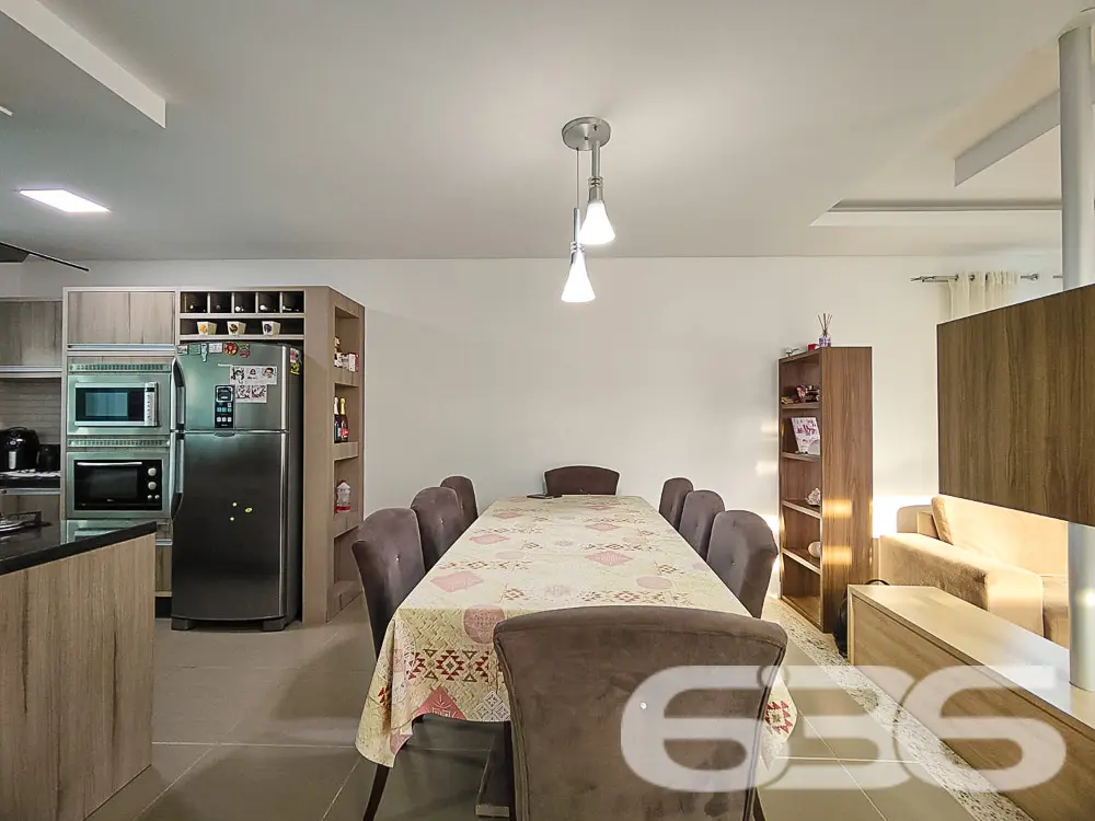 A residência de alto padrão, localizada no coração