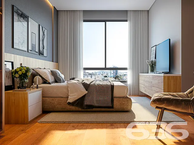 APARTAMENTO COM SUÍTE + DORMITÓRIO NO SANTO ANTÔNI