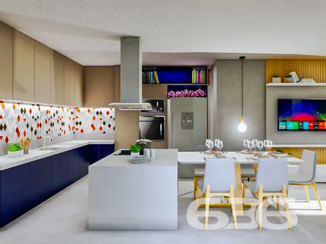 Encante-se com este sobrado moderno e acolhedor à
